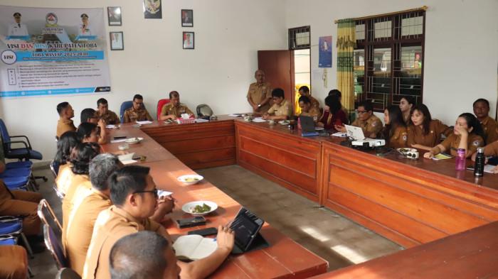 Wabup Toba Pimpin Rapat Koordinasi