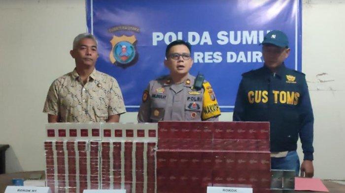 Bea Cukai Pematangsiantar Sebut Rokok Ilegal yang Diamankan di Dairi Berasal dari Batam