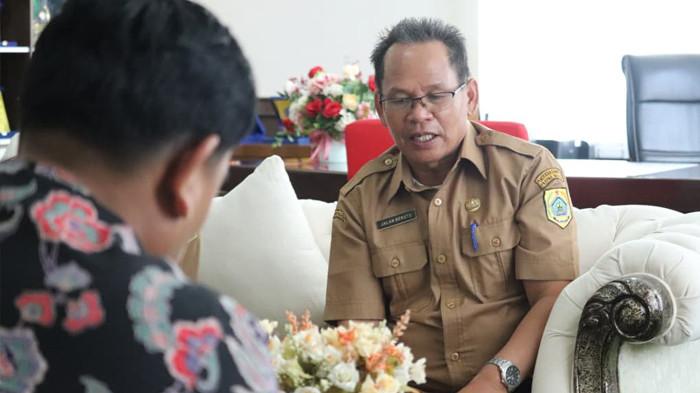 Wakil Bupati Pakpak Bharat menerima audensi Kepala Badan Narkotika Nasional