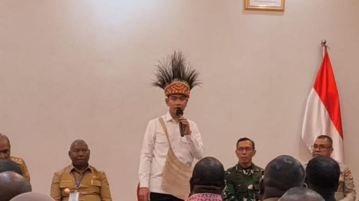 Wakil Presiden Gibran Rakabuming di Papua