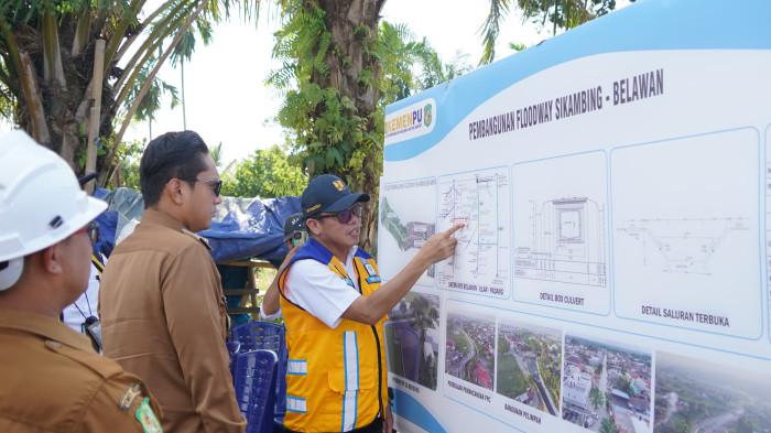 Kondisi Proyek Floodway untuk Atasi Banjir Medan, Sudah Tahap Ini