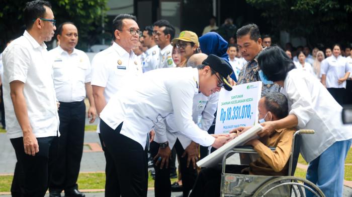 Empowering Kepling Medan Targetkan 50 Ribu Tenaga Kerja Terlindungi, Rico:Upaya Entaskan Kemiskinkan