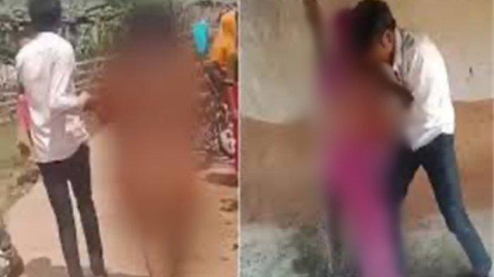 VIRAL Wanita Hamil Ini Ditelanjangi Diarak Keliling Kampung oleh Keluarga Suami, Dicurigai Selingkuh