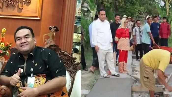 Warga Gotong Royong Bangun Jalan Rusak, Bupati Blora Minta Maaf, Ini Sosok Arief Rohman