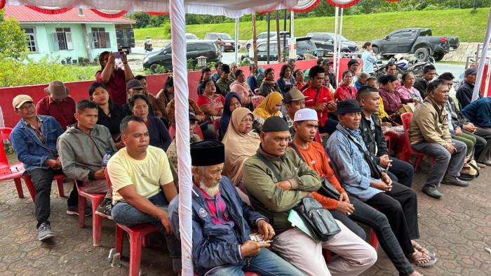 Warga terdampak bencana jemput bantuan pdip sumut