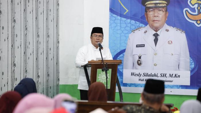 Wesly Silalahi Wujudkan Pesan Umat, Kini Lima Masjid di Siantar Punya Keran Siap Minum
