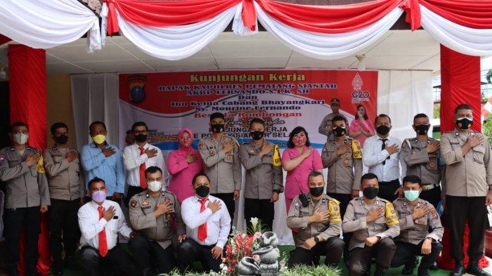 Kapolres Siantar Akhiri Kunker di Dua Polsek Jajaran, Ini Pesannya