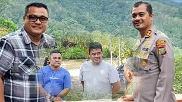AKBP Yasir Ahmadi dalam kasus dugaan korupsi proyek jalan di Tapanuli Bagian Selatan. Sebagai mantan Kapolres Tapanuli Selatan, AKBP Yasir dikenal dekat dengan Gubernur Sumut Bobby Nasution dan Topan Obaja Putra Ginting.Bahkan, ia kerap mendampingi keduanya dalam kunjungan ke daerah, termasuk dalam kegiatan offroad. (Kolase Istimewa)