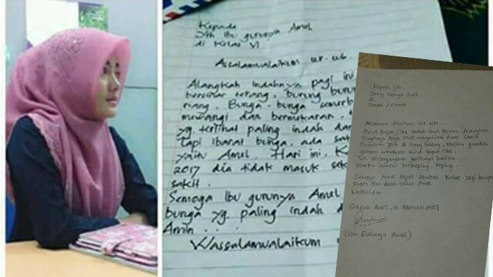 Ngeri, Surat Ancaman Ibunya Amel Usai Mengetahui Hubungan Ayah dan Ibu Guru Amel