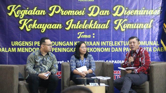 Pembahasan di Hari Kedua Promosi dan Diseminasi Kekayaan Intelektual Komunal oleh Kemenkumham Sumut