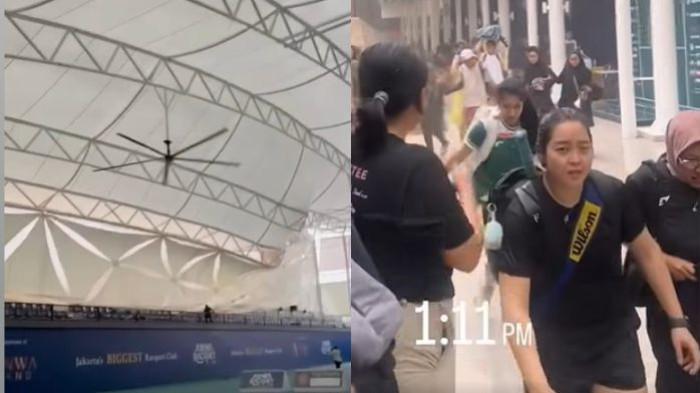 Insiden Atap Lapangan Padel Amruk Viral, Pengeloa Minta Maaf Janji Investigasi