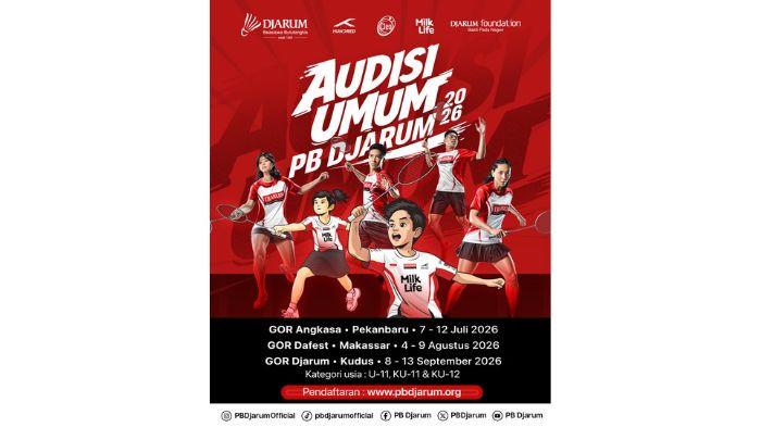 audisi PB Djarum 2026