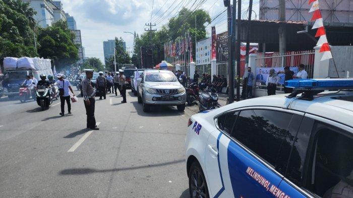 Polda Sumut Amankan Hari Pertama Pendaftaran Bakal Calon Gubernur Sumut