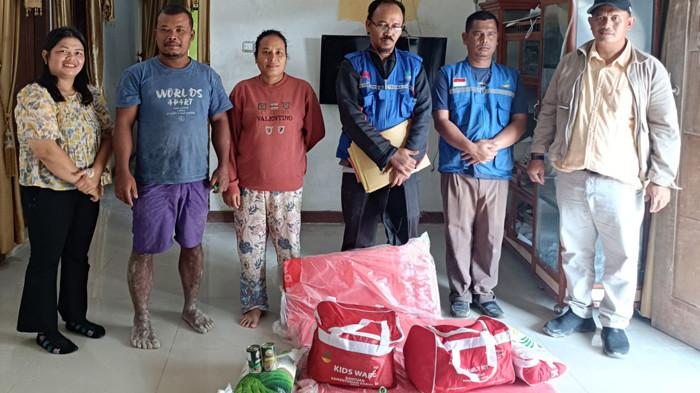 bantuan bagi korban tanah langsor di pakpak