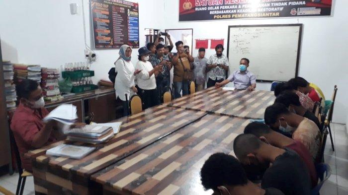 HEBOH BEGAL di Kota Siantar yang Terekam CCTV, Kasat Reskrim: Tidak Ada Perampasan