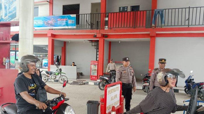 Cegah Kecurangan Terhadap Konsumen, Sat Binmas Polres Tebing Tinggi Imbau Karyawan SPBU