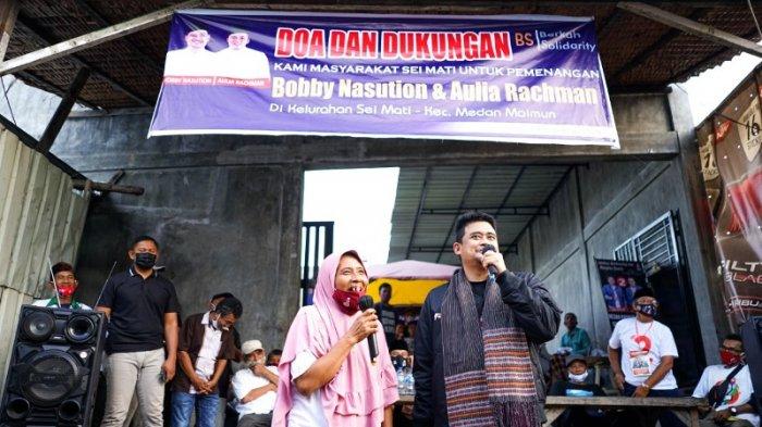 Terima PKH, Masyarakat Sampaikan Terimakasih ke Pak Jokowi Lewat Bobby Nasution