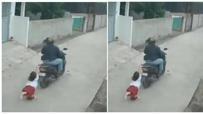 Tribun Medan.com
BOCAH SD VS JAMBRET - Keperkasaan tubuh mungil Jovita Vianitan, bocah SD di Medan terseret jambret sejauh 20 meter, nahas kakinya berdarah gara-gara tergerus jalan. Anak kecil berpegangan behel sepeda motor milik pria tak dikenal, saat tas dan handphone miliknya dibawa pelaku di kawasan lorong 36, Gang Perabot, Kelurahan Rengas Pulau, Kecamatan Medan Marelan, Minggu (11/1/2026)