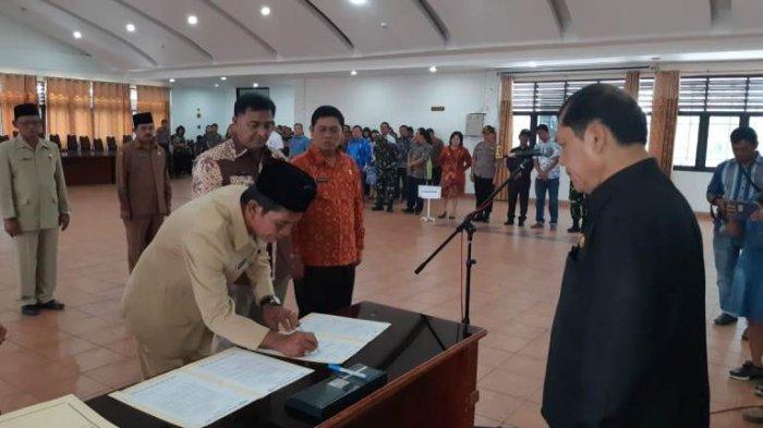 Bupati Karo Lantik Tujuh Pejabat Eselon II, Dua Jabatan Kepala Dinas Diisi Pelaksana Tugas