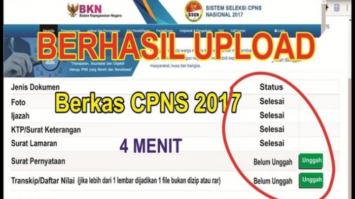Formasi CPNS 2018 Lulusan SMA, SMK/Sederajat dan Persyaratan Lengkap Cek http://sscn.bkn.go.id