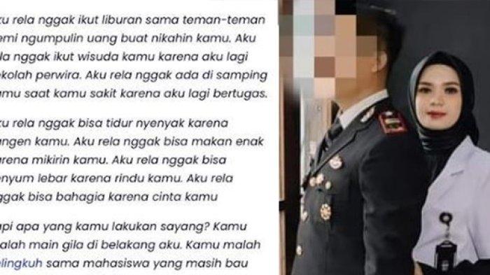 Curhatan Pilu Iptu AH Usai Ciduk Istrinya Selingkuh dengan Mahasiswa Unhas Sampai Simpan Foto Syur