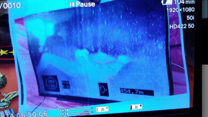 Robot ROV Sukses Rekam Visual Jasad Korban KM Sinar Bangun di Dasar Danau Toba