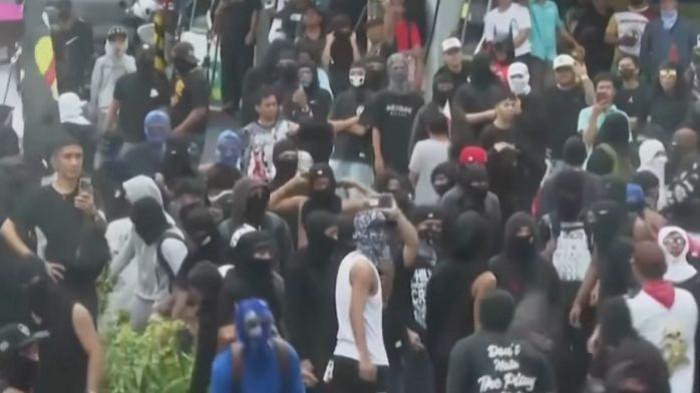 DEMO FILIPINA- Kerusuhan pecah dalam aksi demo di Filipina yang terjadi pada 21 September 2025 kemarin.