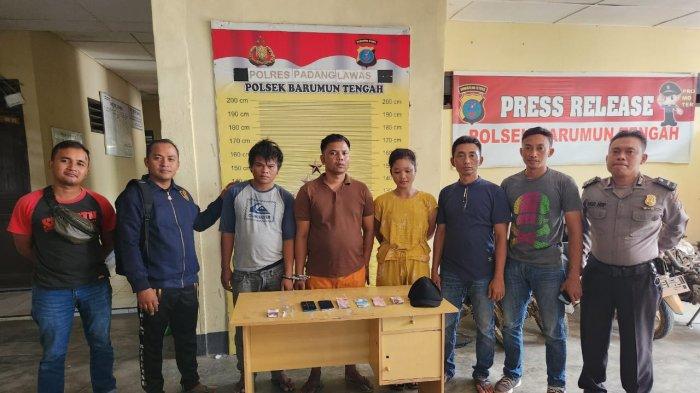 Polsek Barumun Tengah Berhasil Tangkap Pengedar Narkoba di Desa Gunung Manaon