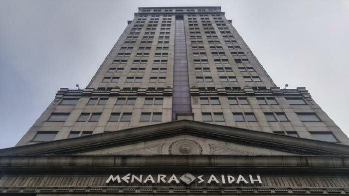 MENARA SAIDAH - Drive Ojol Acapkali Dapat Orderan Fiktif dari Menara Saidah - Bangunan Kosong 10 Tahun, Ini Faktanya. (Tribunnews.com/ Dok)