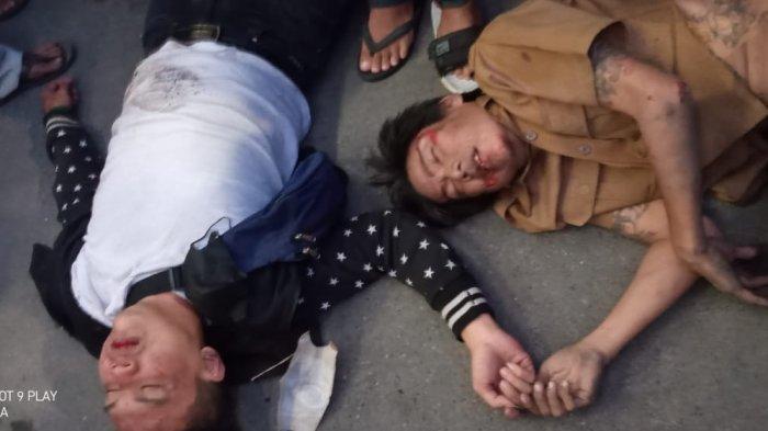 Dua Penjambret Nyaris Dijemput Malaikat Maut Usai Ketahuan Beraksi di Jalan SM Raja