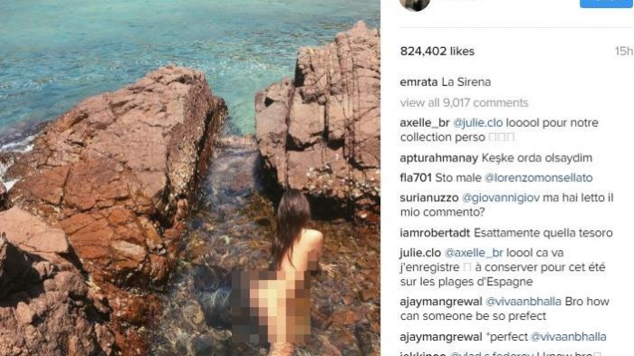 Model dan Artis Muda Ini Berani Berenang dalam Kondisi Telanjang