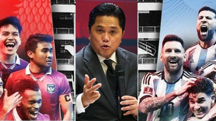 JAM Tayang Timnas Indonesia Vs Argentina Kick Off Pukul 19.30 WIB, Tak Disiarkan TV Lokal?