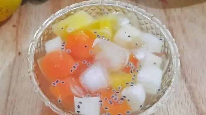 Resep es buah koktail