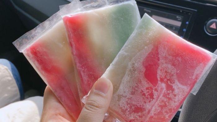 es spons, es kue dan es gabus