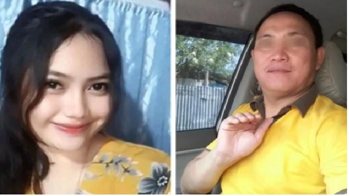 Sosok Evia Maria, mahasiswi Unima yang bunuh diri dan oknum dosen yang diduga melecehkannya.
