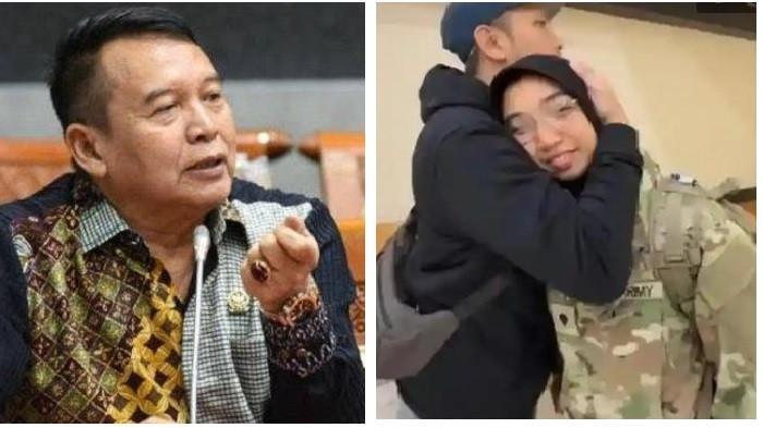 WNI JADI TENTARA AS - Anggota DPR RI TB Hasanuddin menyebut Kezia Syifa bisa kehilangan status warga negara Indonesia usai menjadi tentara Amerika Serikat.