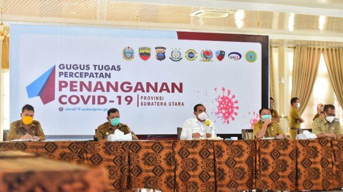 Gubernur Edy Minta Tiga Daerah di Sumut Lakukan Gerakan Pencegahan Virus Covid-19