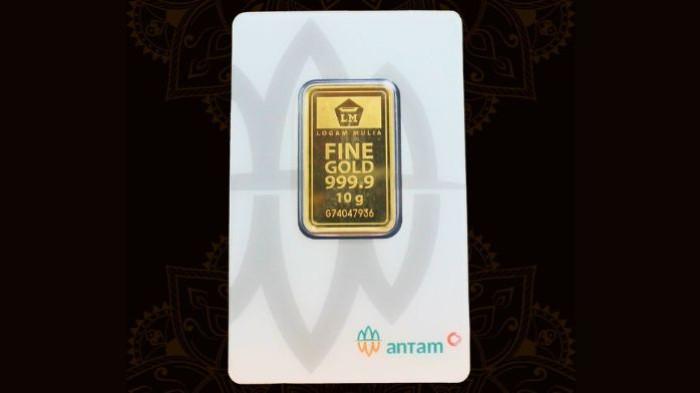 MELONJAK TINGGI- Harga emas Antam Logam Mukia 21 Januari 2026 melonjak tinggi. Harganya tembus Rp 2,772,000 per gram.