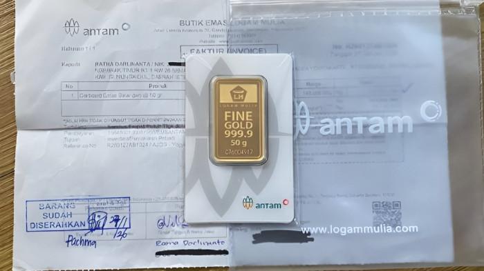 ANJLOK LAGI- Memasuki hari kedua Idul Adha 1447 Hijriah, harga emas Antam di Butik Antam 28 Mei 2026 anjlok lagi.