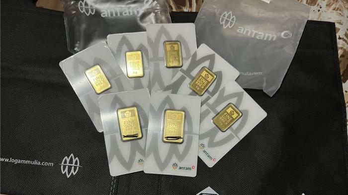 NAIK TIPIS- Untuk harga emas Antam hari ini 11 April 2026 naik tipis dibanding hari sebelumnya.