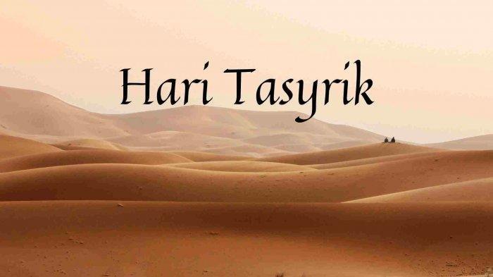 Ilustrasi hari Tasyrik