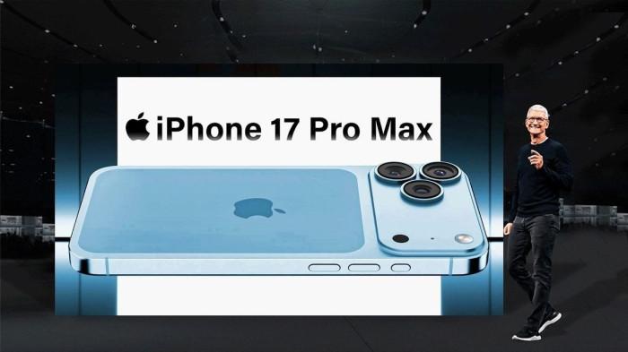 iPhone 17 Pro Max baru