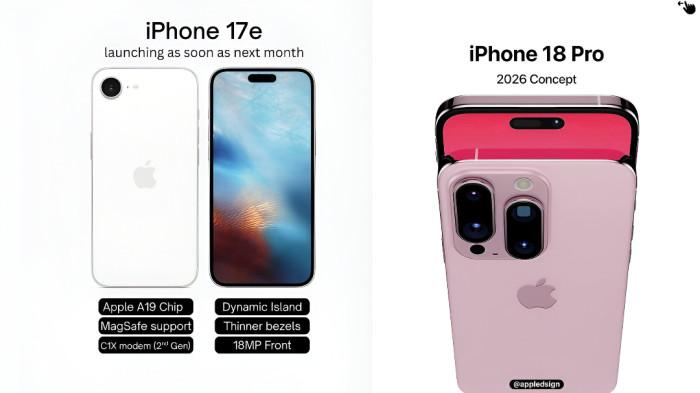 SANGAT DINANTI- Pengguna smartphone tengah menanti kehadiran iPhone 17e dan iPhone 18 Pro. Kabarnya kedua perangkat ini tampil dengan fitur semakin canggih.
