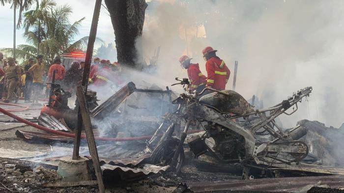 Kronologi Ibu dan Anak Terjebak Kobaran Api di Padang, Tetangga Ceritakan Detik-detik Terbakarnya