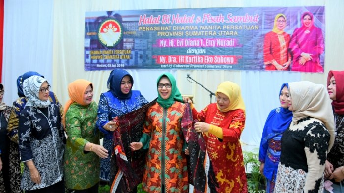 Istri Pj Gubernur Eko Subowo: Sumatera Utara Orangnya Keras tapi Hatinya Lembut