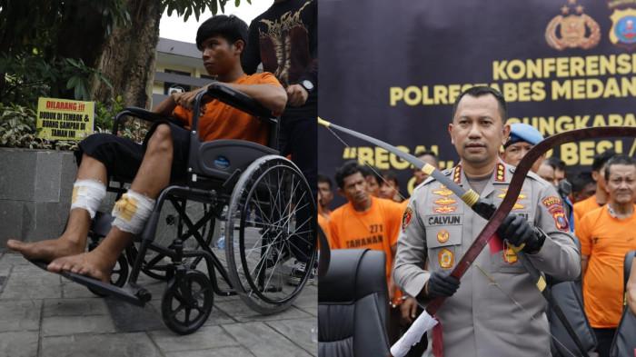 Dalam 15 Hari, Polrestabes Medan Ungkap 103 Kasus Kejahatan Jalanan dan Narkoba