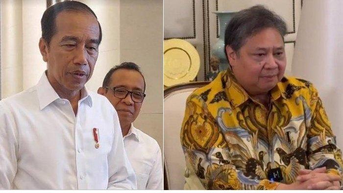 INI TANGGAPAN Presiden Jokowi soal Mundurnya Airlangga Hartarto dari Ketua Umum Partai Golkar