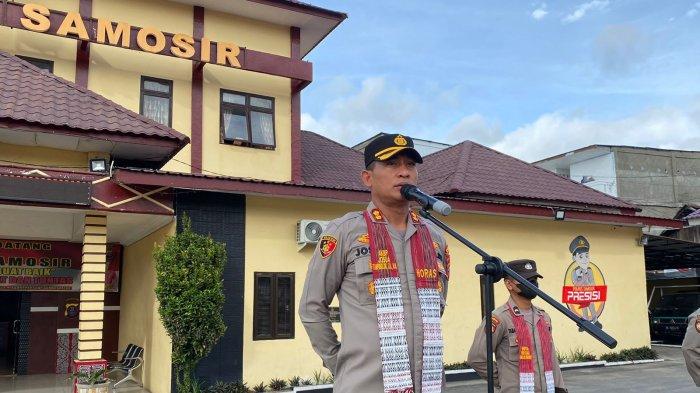 Kapolres Samosir Selamatkan Uang Negara 1,6 M, Sidik Kasus Korupsi Pengelolaan APBDes Salaon Dolok