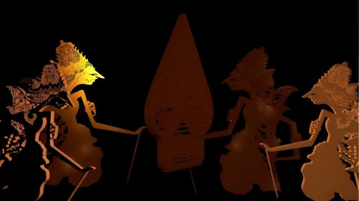 KARAKTER WAYANG- Ilustrasi sebuah gambar yang menampilkan karakter wayang dalam kesenian masyarakat Jawa.