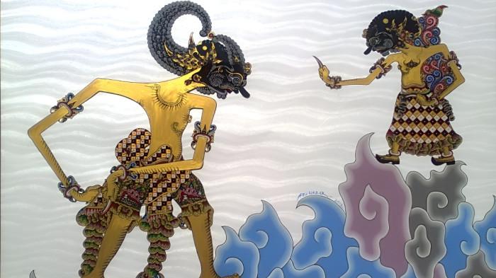 WAYANG- Ilustrasi tokoh dalam dunia pewayangan.